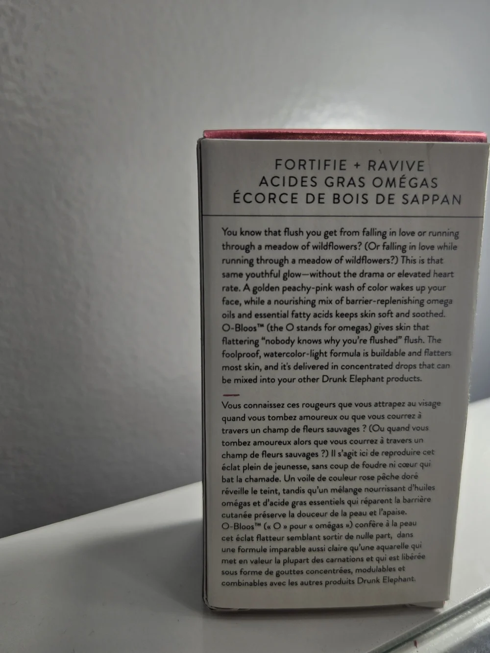 Drunk Elephant O-Bloos Rosi Drops Blush Serum - Pink/White